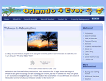 Tablet Screenshot of orlando4ever.com